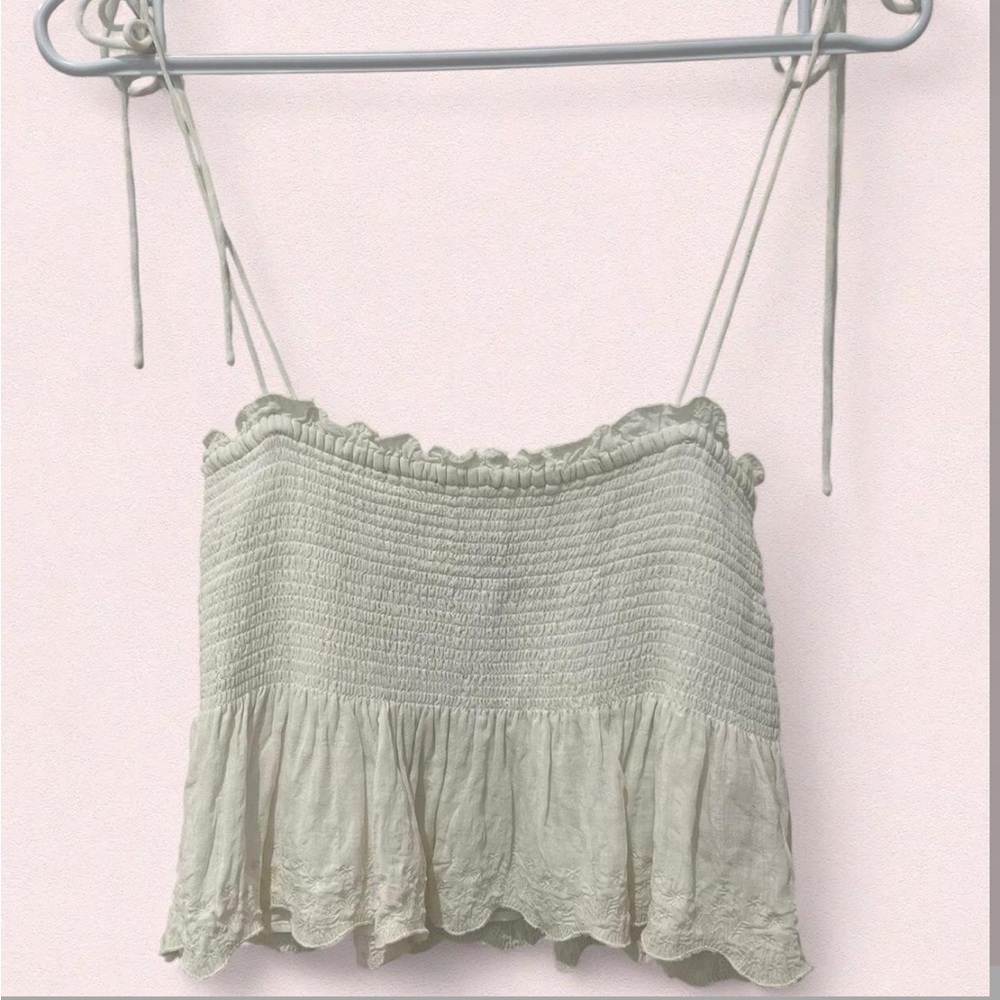 Wilfred Tie shoulder top
